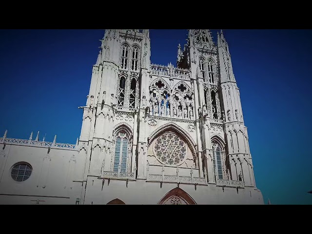 布尔戈斯主教座堂航拍  Aerial photography of Burgos Cathedral