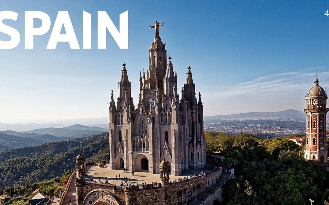Spain by Drone | Aerial view in Madrid,Barcelona,Seville,Valencia  #Spain
